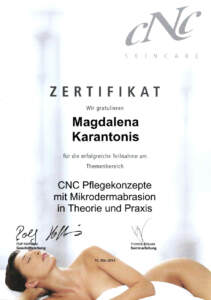 05.05.2014 | CNC | Pflegekonzepte mit Mikrodermabraison | Magdalena Bellmann