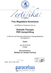 22.04.2016 | paracelsus | Ästhetik-Therapie PRP-Vampirlifting | Magdalena Bellmann